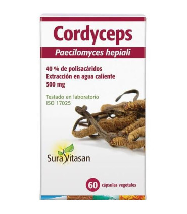 CORDYCEPS 500 mg. 60 caps. SURAVITASAN