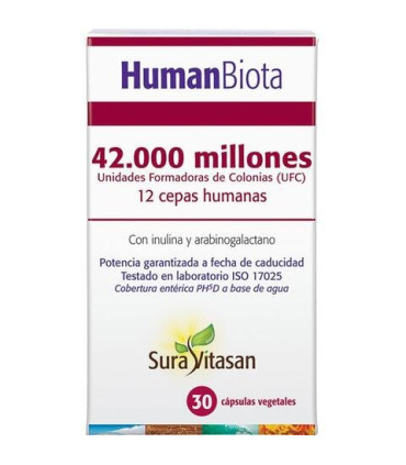 HUMAN BIOTA 30 caps. SURAVITASAN