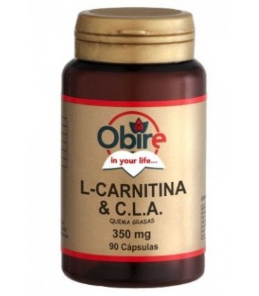 L-CARNITINA + CLA 350 MG. 90 CÁPSULAS
