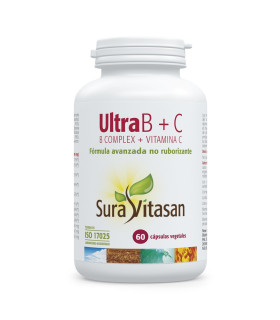 ULTRAB COMPLEX+VIT. C (fórmula coenzimada) 60 caps. SURAVITASAN
