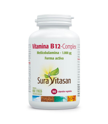 VITAMINA B12 COMPLEX 90 caps. SURAVITASAN