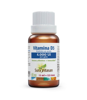 VITAMINA D3 4000 UI 15 ml. SURAVITASAN