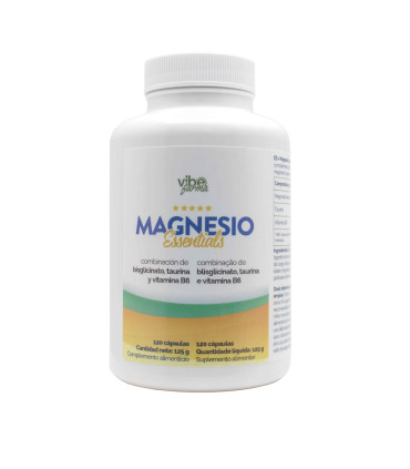 MAGNESIO ESSENTIALS 120 caps. VIBEFARMA