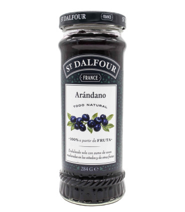MERMELADA ARANDANOS 284 gr. ST. DALFOUR