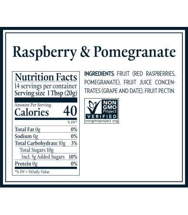 MERMELADA FRAMBUESA CON GRANADA 284 gr. ST. DALFOUR