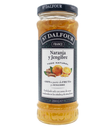 MERMELADA JENGIBRE Y NARANJA 284 gr. ST. DALFOUR