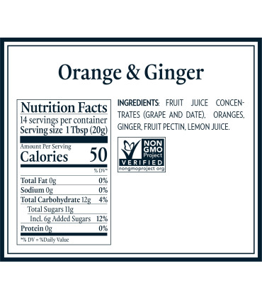 MERMELADA JENGIBRE Y NARANJA 284 gr. ST. DALFOUR