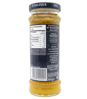 MERMELADA LIMA LIMON 284 gr. ST. DALFOUR