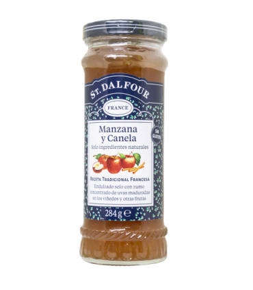 MERMELADA MANZANA Y CANELA 284 gr. ST.DALFOUR