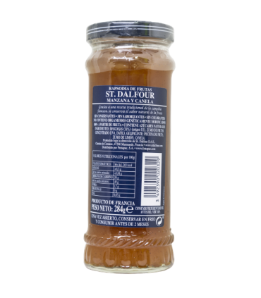 MERMELADA MANZANA Y CANELA 284 gr. ST.DALFOUR