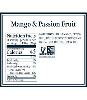 MERMELADA MARACUYA Y MANGO 284 gr. ST.DALFOUR