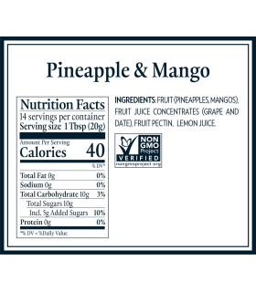 MERMELADA PIÑA Y MANGO 284 gr. ST. DALFOUR