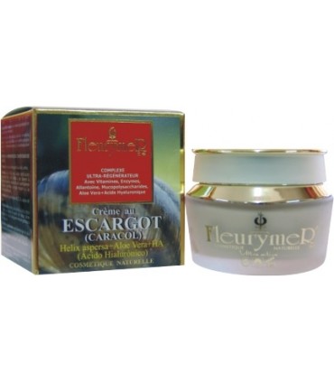 Crema Caracol+Acido Hialurónico+Aloe 50 Ml  ( FLEURYMER )