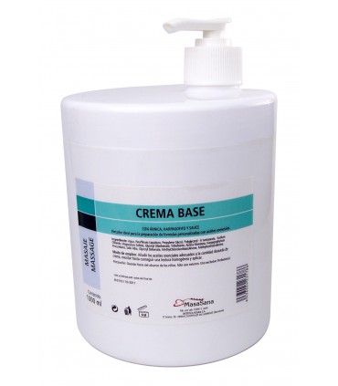 CREMA BASE MASAJE 1 Kgr. MasaSana
